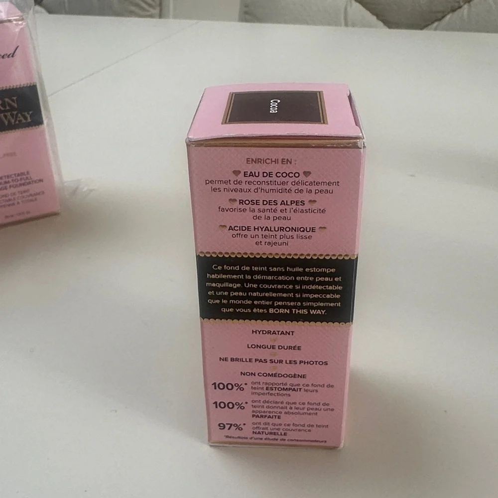 🆕 TOO FACED Born This Way Undetectable Medium Coverage Foundation COCOA NIB